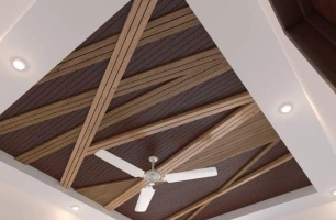 Plywood Ceiling