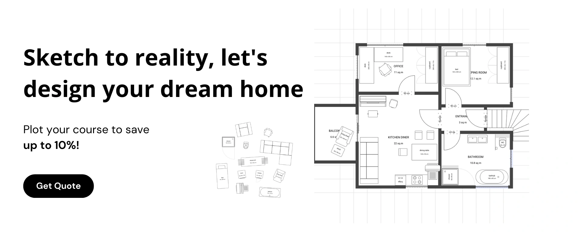 Floor Plan Design Banner