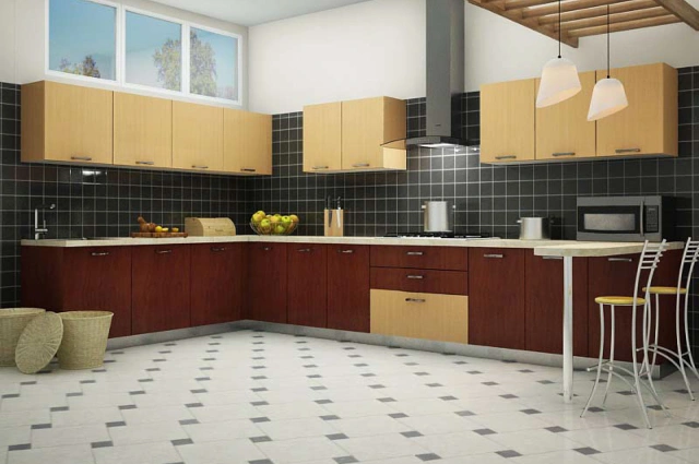 L-Shaped Kitchen