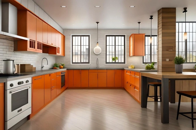 U-Shaped Kitchen