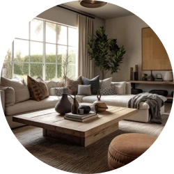 Living Room Rustic Collections